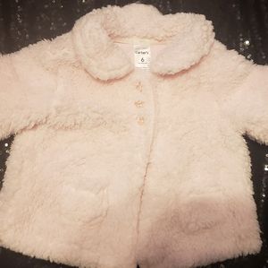 Fuzzy pink jacket